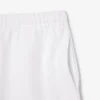 Fleece-shorts for menn med brodert tekst og normal passform