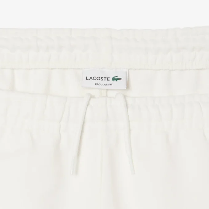 Fleece-shorts for menn med fargeblokker