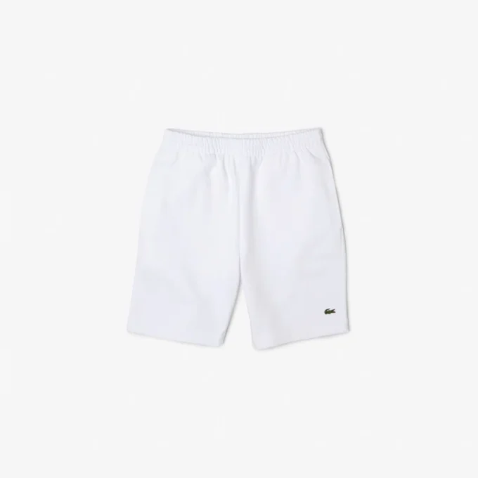 Fleece-shorts for menn med normal passform