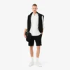Fleece-shorts for menn med normal passform