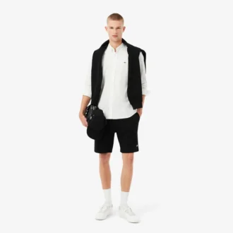 Fleece-shorts for menn med normal passform