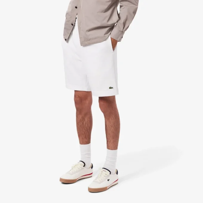 Fleece-shorts for menn med normal passform
