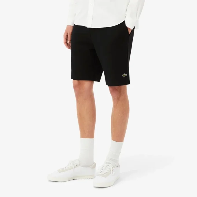 Fleece-shorts for menn med normal passform