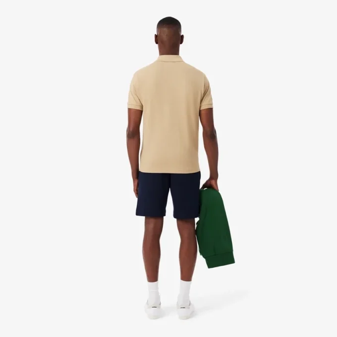 Fleece-shorts for menn med normal passform