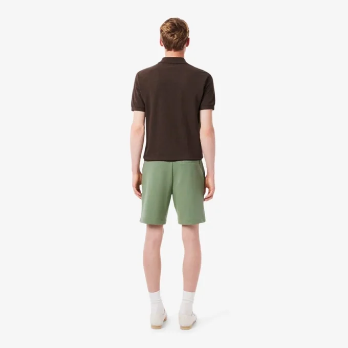 Fleece-shorts for menn med normal passform