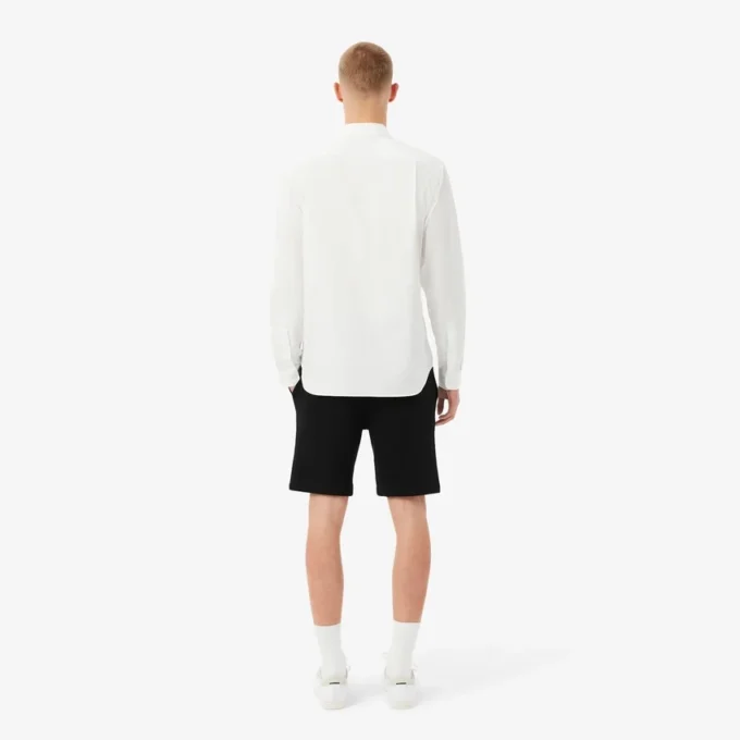 Fleece-shorts for menn med normal passform