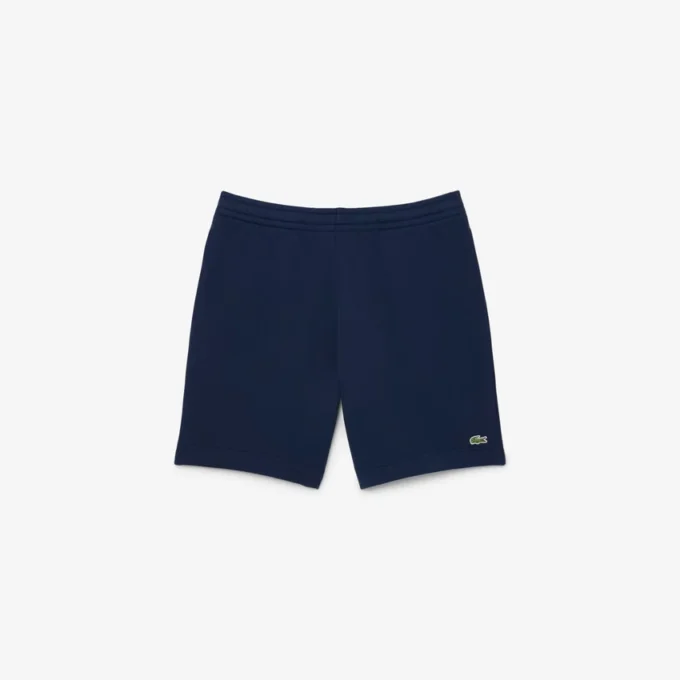 Fleece-shorts for menn med normal passform