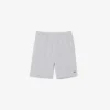 Fleece-shorts for menn med normal passform