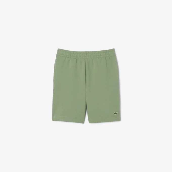 Fleece-shorts for menn med normal passform