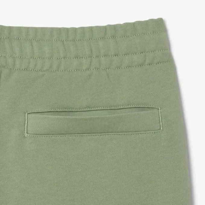 Fleece-shorts for menn med normal passform
