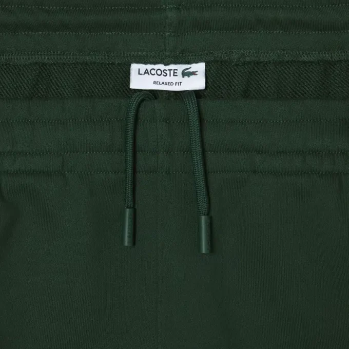 Fleece-shorts i ubehandlet økologisk bomull for menn