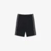 Fleece-shorts med fargeblokker