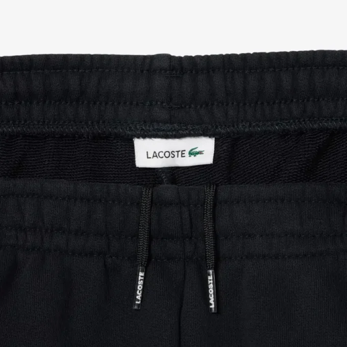 Fleece-shorts med fargeblokker