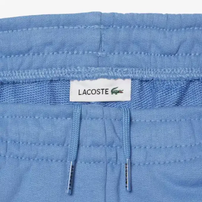 Fleece-shorts med fargeblokker