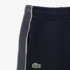 Fleece-shorts med fargeblokker