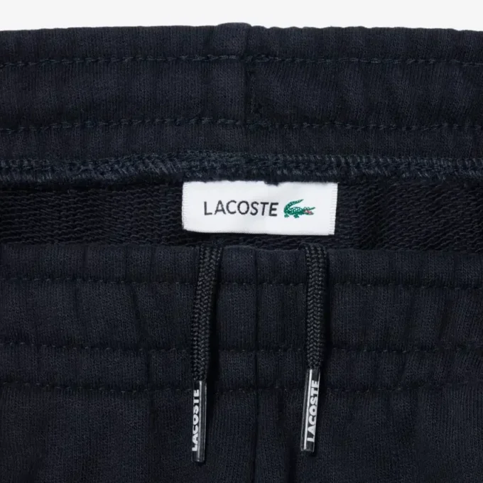 Fleece-shorts med fargeblokker
