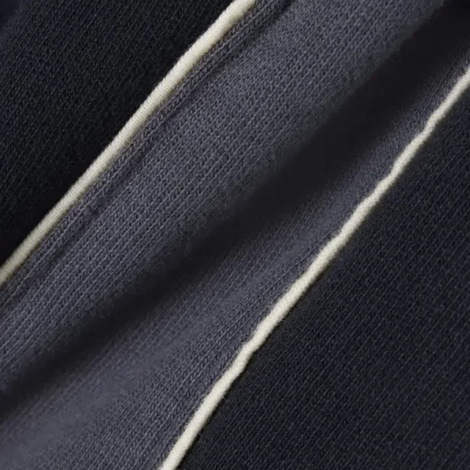 Fleece-shorts med fargeblokker