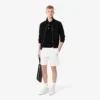 Fleece-shorts med logo-stripe i normal passform