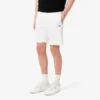 Fleece-shorts med logo-stripe i normal passform