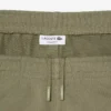 Fleece-shorts med logo-stripe i normal passform