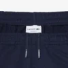 Fleece-shorts med logo-striper i normal passform