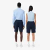 Fleece-shorts med normal passform