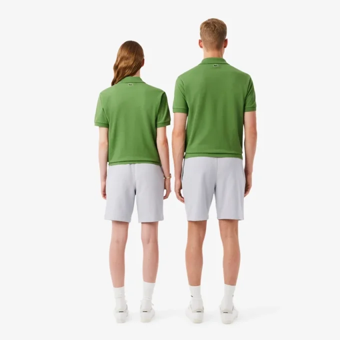 Fleece-shorts med normal passform