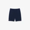 Fleece-shorts med normal passform