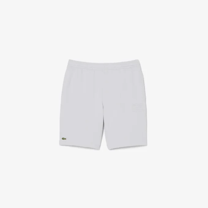 Fleece-shorts med normal passform