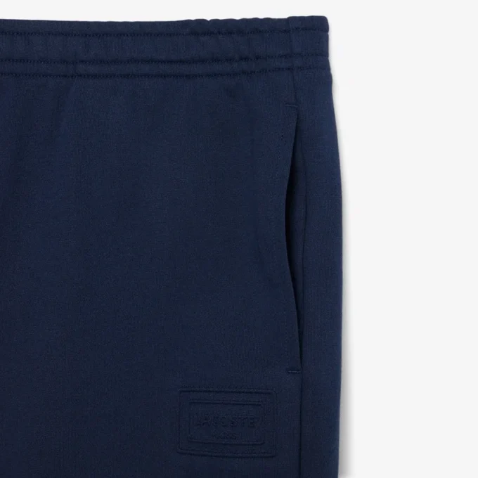 Fleece-shorts med normal passform
