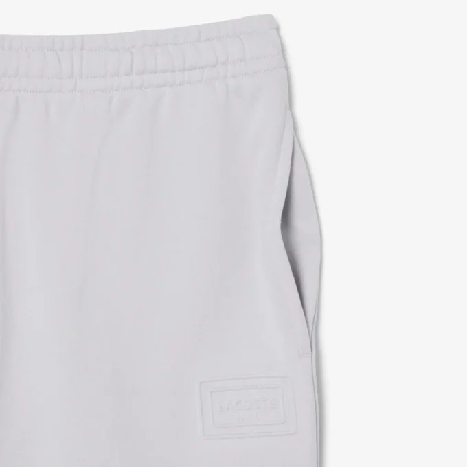 Fleece-shorts med normal passform