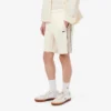 Fleece-shorts med regular fit og fargeblokker