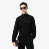 Fleece-sweatshirt med glidelås for menn