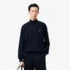 Fleece-sweatshirt med glidelås for menn