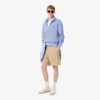 Fleece-sweatshirt med glidelås for menn