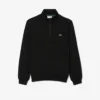 Fleece-sweatshirt med glidelås for menn