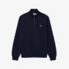 Fleece-sweatshirt med glidelås for menn