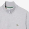 Fleece-sweatshirt med glidelås for menn