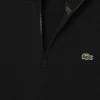 Fleece-sweatshirt med glidelås for menn