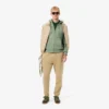 Fleece-sweatshirt med glidelås i klassisk passform for menn