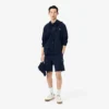 Fleece-sweatshirt med glidelås i klassisk passform for menn