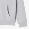 Fleece-sweatshirt med glidelås i klassisk passform for menn