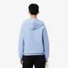 Fleece-sweatshirt med glidelås i klassisk passform for menn