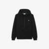Fleece-sweatshirt med glidelås i klassisk passform for menn