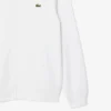 Fleece-sweatshirt med glidelås i klassisk passform for menn