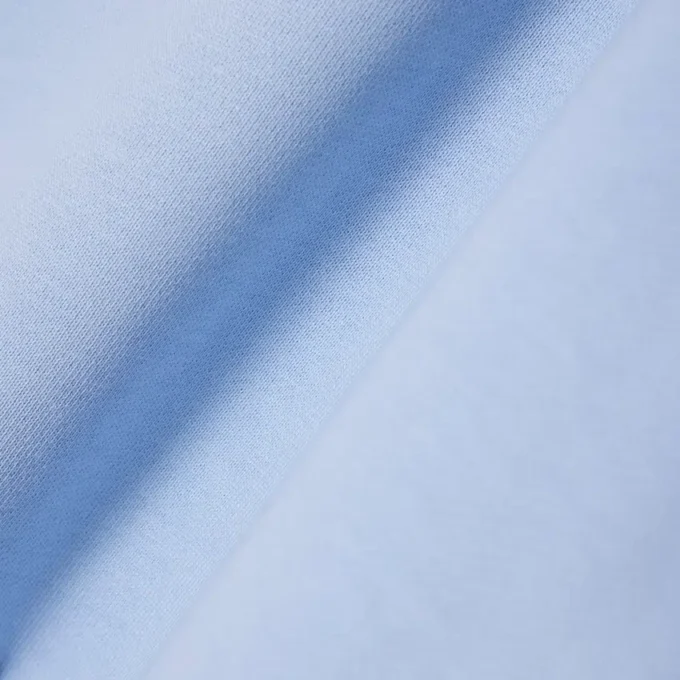 Fleece-sweatshirt med glidelås i klassisk passform for menn