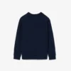 Fleece-sweatshirt med monogramtrykk for gutter