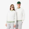 Fleece-sweatshirt med preg