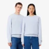 Fleece-sweatshirt med preg