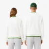 Fleece-sweatshirt med preg